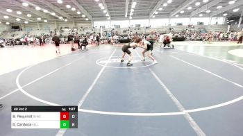 113 lbs Rr Rnd 2 - Braydon Pequinot, Buffalo Valley Blue vs Gabe Cardona, Kellam Mat Rats