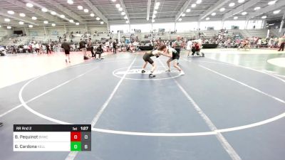 113 lbs Rr Rnd 2 - Braydon Pequinot, Buffalo Valley Blue vs Gabe Cardona, Kellam Mat Rats