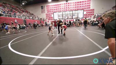 43 lbs Consi Of 16 #2 - Beckett Loftus, Carl Albert vs Roman Hayes, Carl Albert