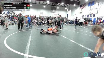 105 lbs Rr Rnd 2 - Levi Crow, Coalgate Wildcat Wrestling Club vs Maddox Torres, Lexington Wrestling Club
