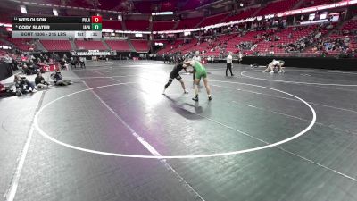 215 lbs 3rd Place Match - Cody Slater, Janesville Parker vs Wes Olson, Pulaski