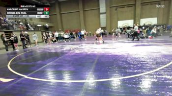 145 lbs Cons. Round 2 - Cecilia Del Real, Grain Valley vs Karoline Kalisch, Windsor