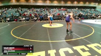 165 lbs Cons. Round 4 - Kris Baldwin, Mazama vs Kolby Benge, Spanish Springs