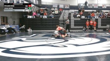 150 lbs Quarters & 1st Wb (16 Team) - Ryland Dyer, Callaway vs Evan Moss, Morgan County