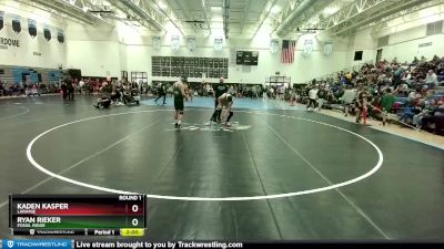 174-183 lbs Round 1 - Kaden Kasper, Laramie vs Ryan Rieker, Fossil Ridge