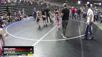 65 lbs Round 3 (4 Team) - Hadleigh Ray, Kansas Lavender Gecko vs Piper Lennick, North Dakota 1