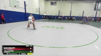 157 lbs Prelim - Cole Ramos, Concordia vs Alex Weldon, UW-Whitewater