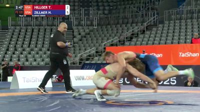 125 kg Bronze - Hayden Zillmer, USA vs Trent Hillger, USA