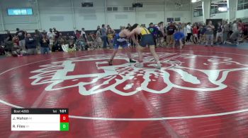 285-E lbs Final - James Mahon, MI vs Rocky Files, NY