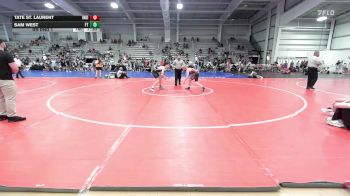 113 lbs Rr Rnd 1 - Tate St. Laurent, Indiana Outlaws White vs Sam West, Filipe Trained Wrestling Academy