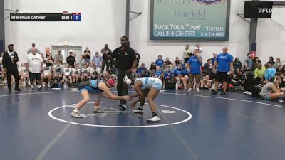58 lbs Quarterfinal - Peyton Segata, MGW Monkey Business - W vs Ki`Morah Cathey, Okie Girls - W