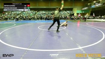 67 lbs Quarterfinal - Bryan Alvarez, Top Rank vs Nathan Beckham, OCRTC