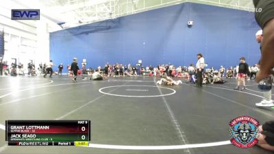 76 lbs Placement (4 Team) - Grant Lottmann, Slyfox Black vs Jack Seago, OpenMats Wrestling Club