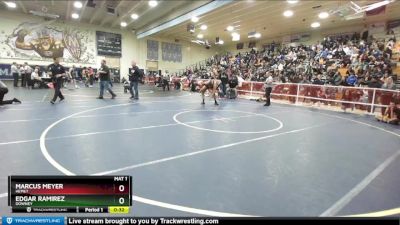 160 lbs Cons. Round 1 - Edgar Ramirez, Downey vs Marcus Meyer, Hemet