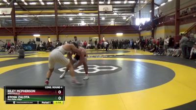 215 lbs Cons. Round 4 - Riley McPherson, Brecksville vs Stosh Zalota, Malvern Prep