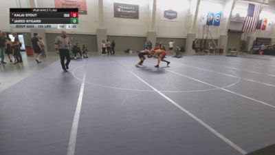 150 lbs Cons. Sub-semis - Jared Nygard vs Kalai Stout, Idaho