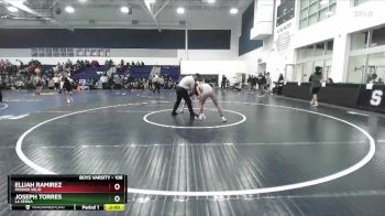 106 lbs Quarterfinal - Elijah Ramirez, Mission Viejo vs Joseph Torres, La Serna