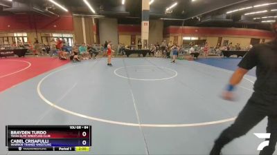 84 lbs Semifinal - Brayden Turdo, Texas Elite Wrestling Club vs Cabel Crisafulli, Warrior Trained Wrestling