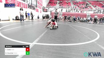 92 lbs Rr Rnd 2 - Tyree Cade, Midwest City Bombers Youth Wrestling Club vs Blake Goucher, Prodigy NDT