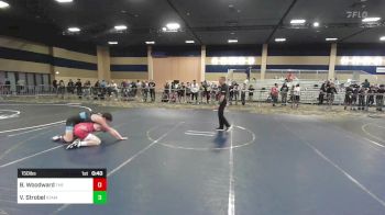 150 lbs Final - Blake Woodward, The Empire vs Vaughn Strobel, Stampede WC