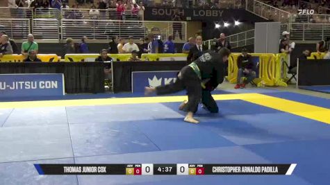 Christopher Arnaldo Padilla vs Thomas Junior Cox 2025 Pan Jiu Jitsu IBJJF Championship