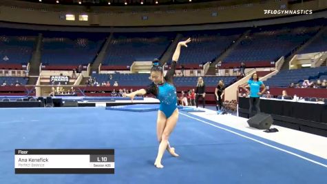 Ana Kenefick - Floor, Perfect Balance - 2020 Metroplex Challenge