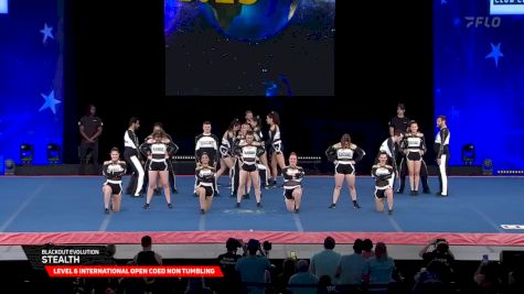 Blackout Evolution - Stealth [2025 L6 International Open Coed Non Tumbling Semis] 2025 The Cheerleading Worlds