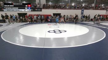 70 kg Champ. Rd Of 16 - Collin Arch, Northern Illinois RTC vs Wynton Denkins, Cavalier Wrestling Club
