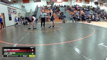 285 lbs Cons. Round 4 - Cody Meimer, Mount Gilead vs Brysen LaBounty, Elgin