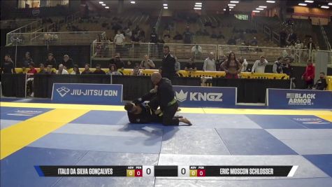 Eric Moscon Schlosser vs Italo Da Silva Gonçalves 2025 Pan Jiu Jitsu IBJJF Championship