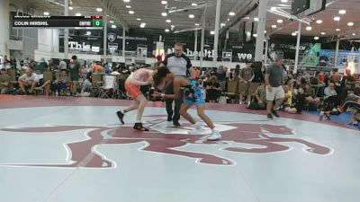 147 lbs Rr Rnd 1 - Jacob Orozco, Dark Horse Black - HSC vs Colin Hirshil, Empire Gold - HSC