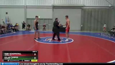 182 lbs 2nd Wrestleback (8 Team) - Toby Schoffstall, Virginia vs Dylan Campos, Nebraska