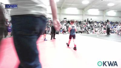 49 lbs Consi Of 4 - Truett Schmelzle, Greenwood Wrestling Academy vs Kollyn Locust, Cowboy Wrestling Club