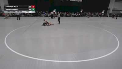74 lbs Cons. Rd Of 32 - Andrew Hole, RT Elite Wrestling vs Max Corrado, The Best Wrestler