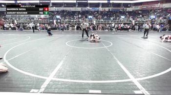 49 lbs 3rd Place - Maverick Sicka, Southern Illinois Bulldogs vs August Boucher, Purler