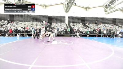 Semifinal - Kieran Raley, North Hunterdon, NJ vs Brendan Sholders, Westfield