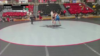 157 lbs 1st Place Match - Jake Miller, Unattached vs Pj Murphy, SIU Edwardsville