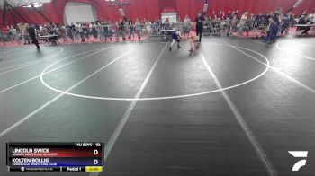 92 lbs Semifinal - Lincoln Swick, Askren Wrestling Academy vs Kolten Bollig, Evansville Wrestling Club