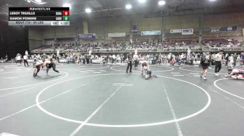 98 lbs Quarterfinal - Leroy Trujillo, Duran Elite vs Damon Powers, Garden City Wrestling Club