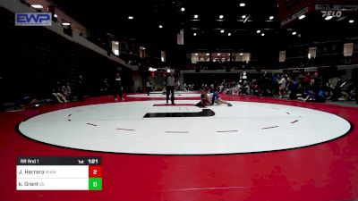 170 lbs Rr Rnd 1 - Julisa Herrera, Miami vs Kadence Grant, Sand Springs HS