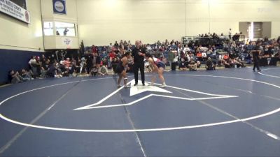 160 lbs Cons. Round 2 - Ksenia Zepeda, Southwestern Oregon Community College vs Jozelyn Reyes, Lassen College