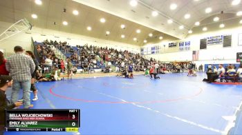 135 lbs Cons. Round 2 - Bella Wojciechowski, Thousand Oaks High School vs Emily Alvarez, Eastvale Elite