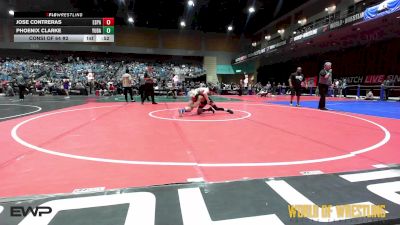 125 lbs Consi Of 64 #2 - Jose Contreras, España Wrestling vs Phoenix Clarke, Yuba - Sutter RTC