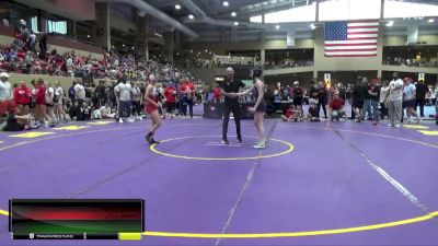 106 lbs Quarterfinal - Mara Vanderpool, NE vs Gwyn Freshour, OK