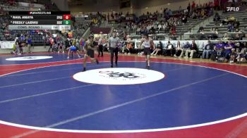 6A 120 lbs Cons. Round 1 - Fredly Laibwij, BENTONVILLE HIGH SCHOOL vs Raul Amaya, Springdale