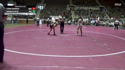 6-7A 138 Cons. Round 3 - Addisyn Pitts, Saraland vs Laree Rodman, Russell County