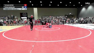 144 lbs Cons. Rd Of 16 - Kylan Ooton vs Ryan Barmann, Greater Heights Wrestling