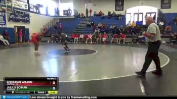 174 lbs Round 2 (4 Team) - Julius Boimah, Dubuque vs Christian Wilson, Central