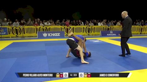 James C Comerford vs Pedro Villard Alves Monteiro 2025 Pan IBJJF Jiu-Jitsu No-Gi Championship