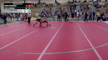 157 lbs Cons. Semi - Tate Condezo, Southwest State vs Owen Friedrich, UNATTACHED